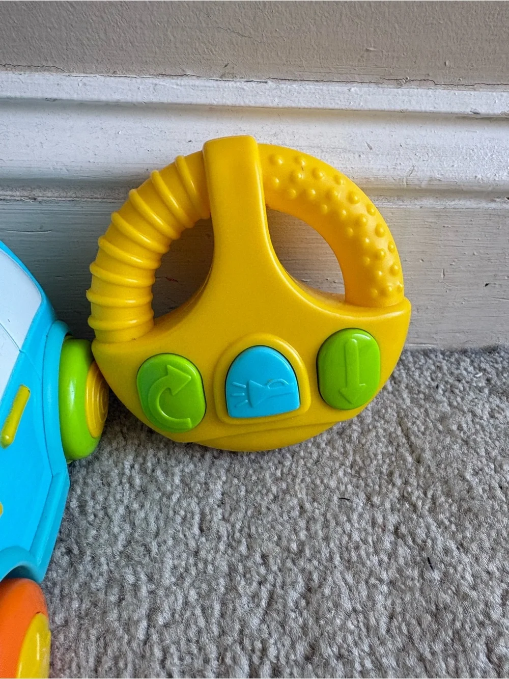 My first remote control car for toddlers - lights and sounds